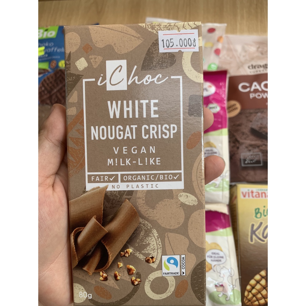 Socola hữu cơ Ichoc các vị