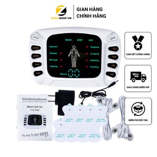 Máy massage châm cứu bấm huyệt xung điện 8 miếng dán ytk-309b