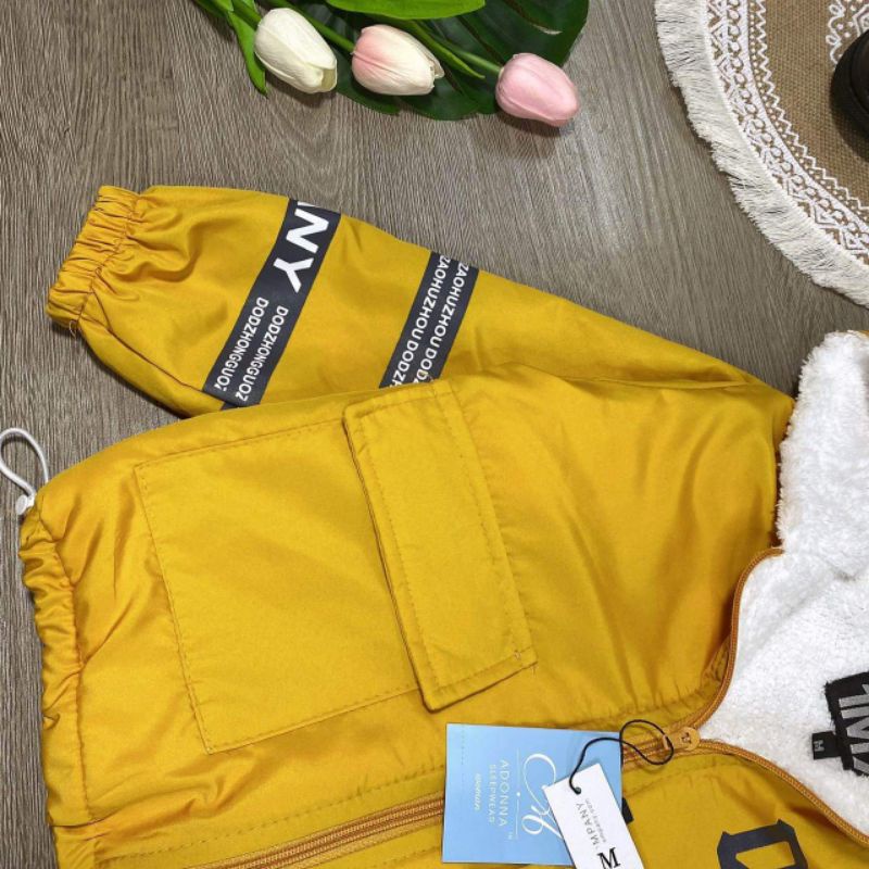 Áo khoác gió. Ấm áp cho bé