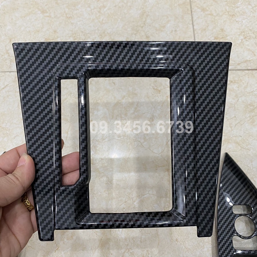 Ốp nội thất Toyota Veloz 2021 2022 2023 vân carbon cao cấp -  7 chi tiết