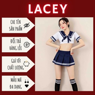 Cosplay học sinh amine Nhật Bản, tặng quần lọt khe và vớ/ tất 1205