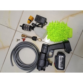 phụ kiện máy rửa xe pin MAKITA, HITACHI , ..  118v , 199v, 220v