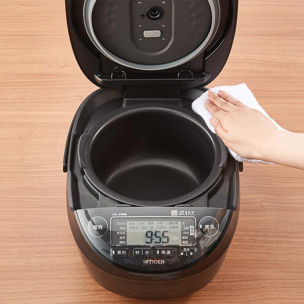 Nồi cơm cao tần áp suất Tiger JPM-H18V  Tặng 1 Bếp đôi hồng ngoại Tiger Queen SQ-350T