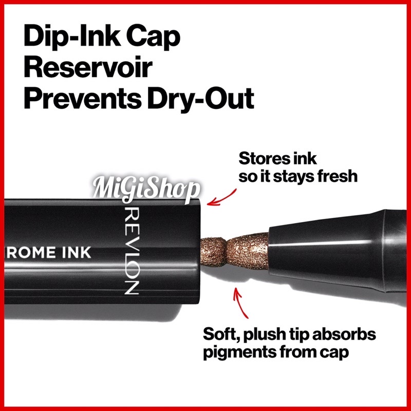 Bút Kẻ Mắt Nước Revlon So Fierce Chrome Ink Liquid Liner 0,9g