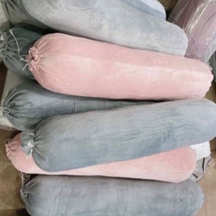 Vỏ gối ôm nỉ nhung có dây buộc 2 đầu Shop Quốc Bảo
