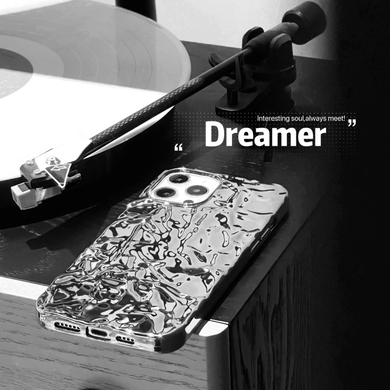 Ốp Điện Thoại Chống Sốc Họa Tiết Gợn Sóng Cá Tính Cho iPhone 14 13 12 11 Pro Max Mini XS XR X 8 7 Plus