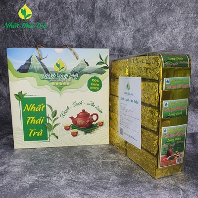 Chè Thái Nguyên Nhất Thái Trà Long Đình làm quà tặng lịch sự 1kg H35