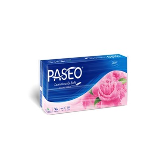 Khăn giấy lau mặt Paseo du lịch 50 tờ 2 lớp