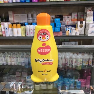 Sữa Tắm Gội Wesser 200ml