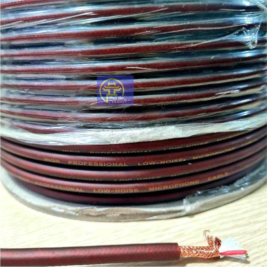 Dây Microphone, dây hàn đấu dây AV, Canon...dây 3 lõi loại to - Đơn giá 1 mét