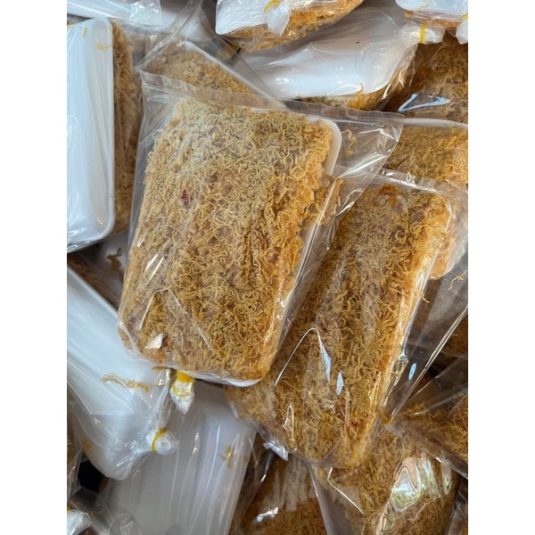 1 miếng cơm cháy vuông siêu chà bông 130g-150g