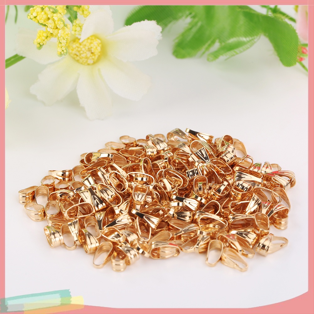 Bộ 100 khóa càng cua tự làm dây chuyền tiện dụng