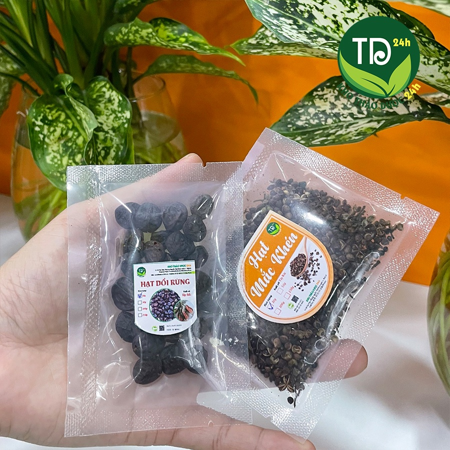 100 gr hạt dổi nếp + 100 gr hạt mắc khén, đặc sản Tây Bắc chính hiệu, hàng loại 1 I Kho Thảo Dược 24h