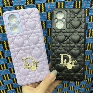 Ốp lưng Oppo Reno 7Z 8Z viền dẻo lưng kiểu da nổi sang trọng bảo vệ camera