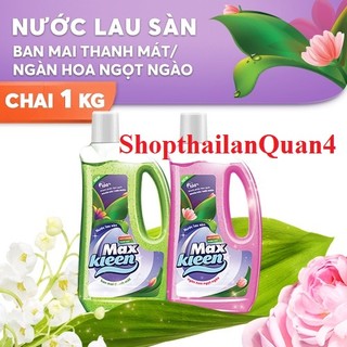 Chai nước lau sàn max kleen 1kg