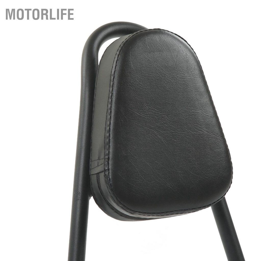 Motorlife Xe Máy Phía Sau Hành Khách Lưng Da PU Tựa Đệm Hỗ Trợ Cho Rebel CMX300 CMX500