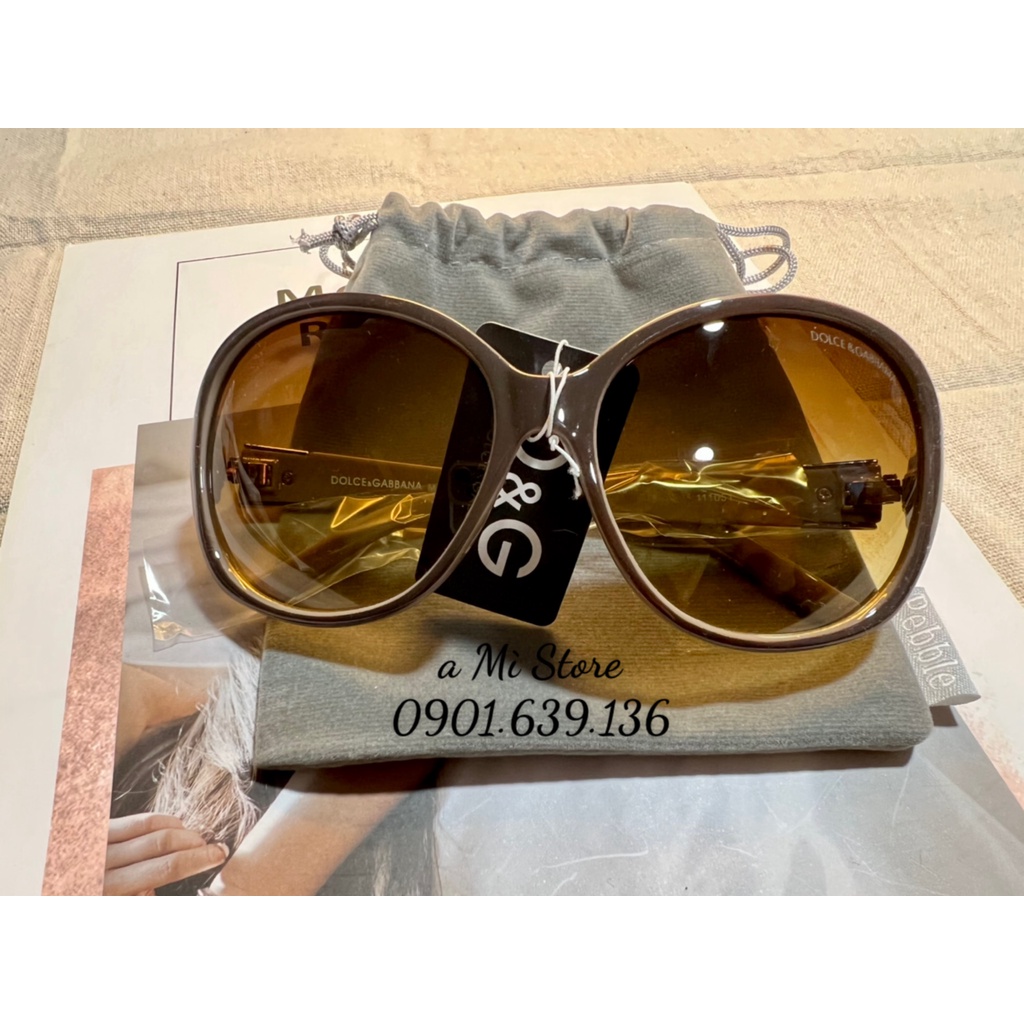 Kính Mát Thời Trang Nữ D&G Chống Tia UV 5 Màu Sang Chảnh