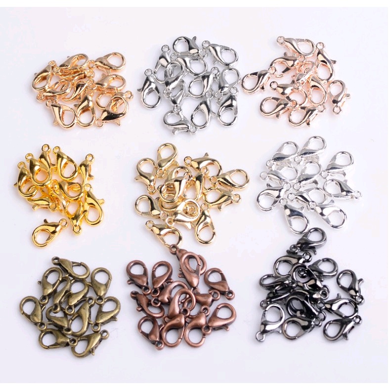 GÓI 10 MÓC KHÓA CÀNG CUA SIZE 12MM