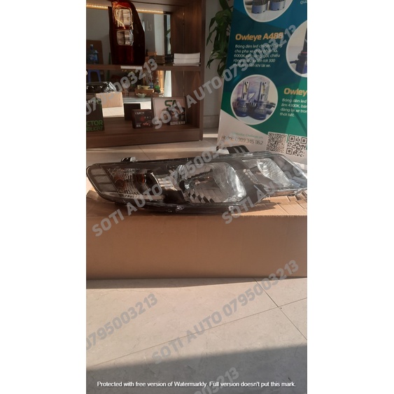 Đèn pha Kia Cerato, Kia Forte trắng 2008