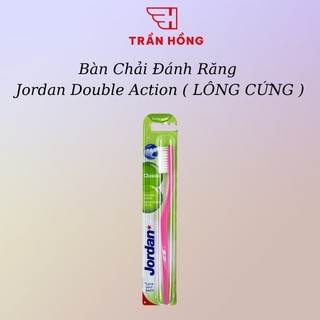 COMBO 12 Bàn Chải Đánh Răng Jordan Double Action ( LÔNG CỨNG )