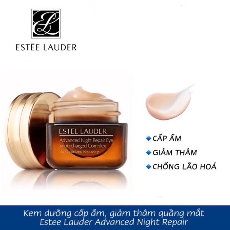 Kem mắt Estee Lauder Night Advance eyes cream - Kem dưỡng mắt Estee cấp ẩm, chống lão hoá, giảm quầng thâm