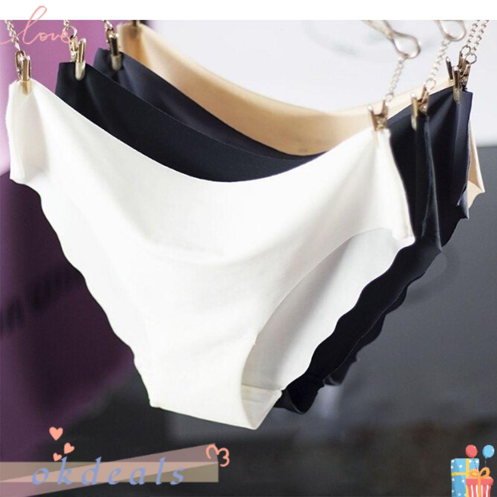 Quần Lót Siêu Mỏng Không Đường May Phối Bèo Thời Trang