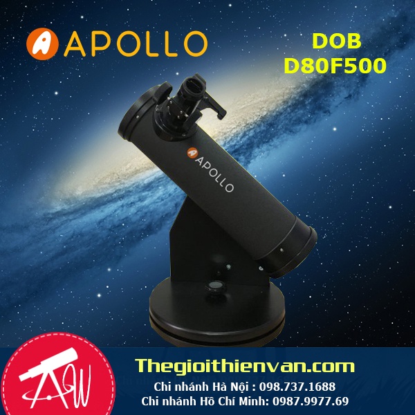Kính thiên văn Apollo phản xạ D80f500mm DOB - Hàng chính hãng