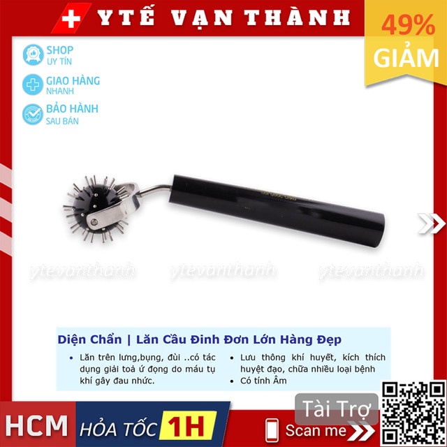✅ Diện Chẩn | Lăn Cầu Đinh Đơn Lớn Hàng Đẹp | Massage Huyệt Đạo -VT0469