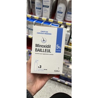 Xịt mọc tóc Minoxidil Bailleul 2%, 5% Pháp