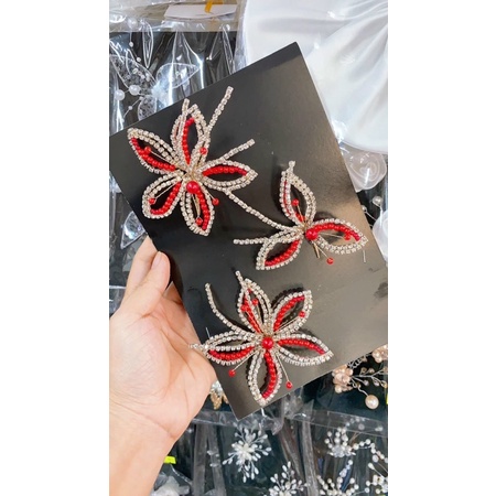 Set cài tóc cô dâu