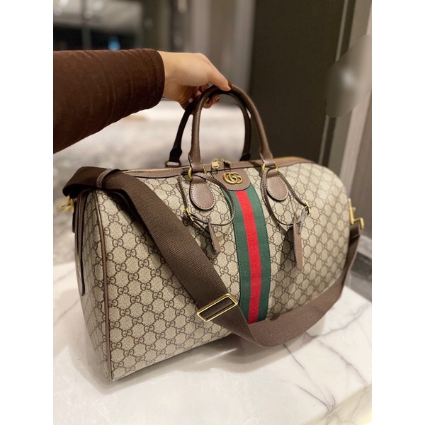 Túi GUCCI TRỐNG DU LỊCH sz 50cm kèm dây đeo chéo