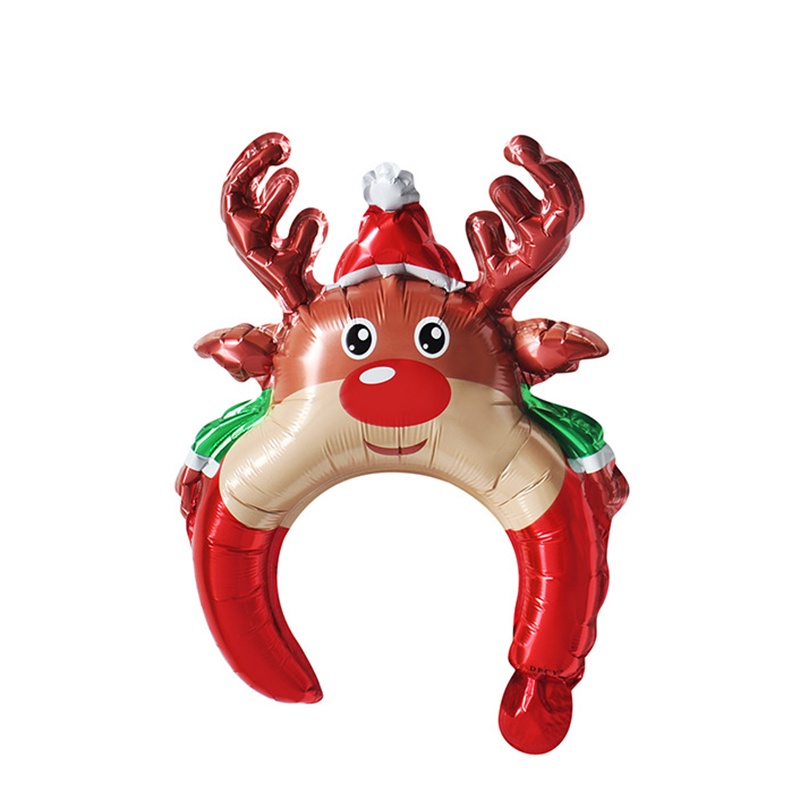 Set 5 / 10 Băng Đô Cài Tóc Trang Trí Tiệc Giáng Sinh Năm Mới