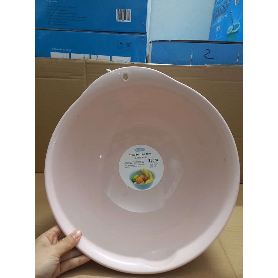 Thau nhựa cao cấp Inochi - Yoko 23cm -30cm -35cm thương hiệu inochi