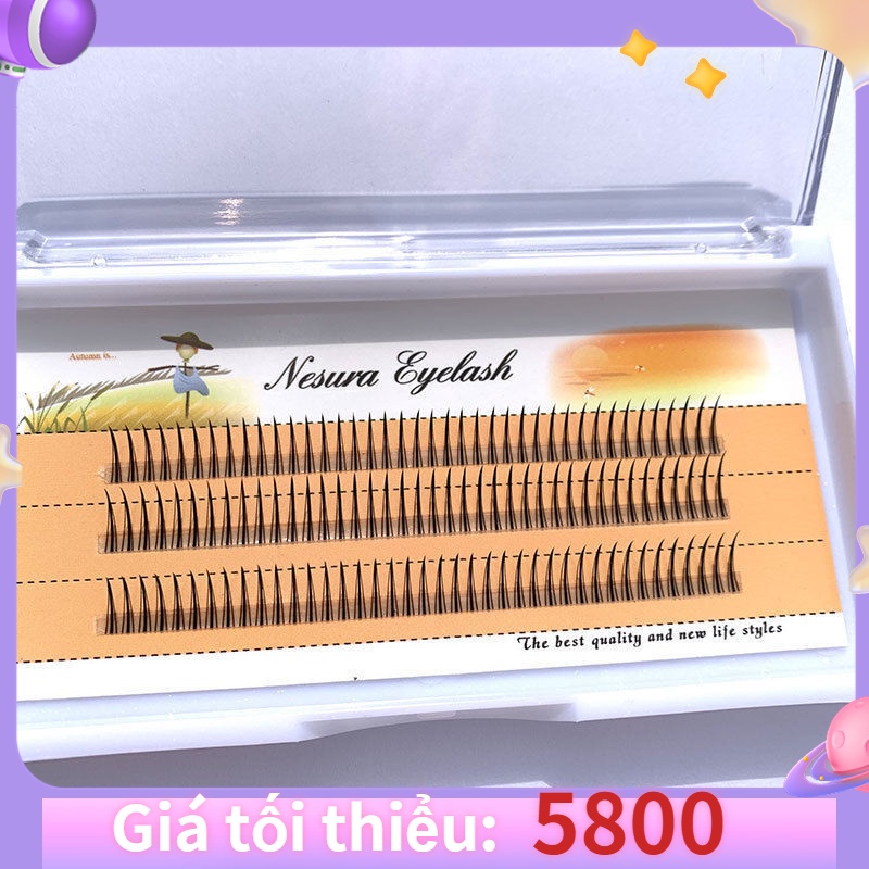 Keo Nối Lông Mi Giả Hình Chữ A Tự Nhiên Kèm Keo Nối Mi Giả Hóa Trang Quỷ Nhỏ