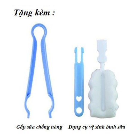Máy hâm sữa Real Bubee 2 bình cổ rộng - Bảo Hành 12 Tháng - CHÍNH HÃNG