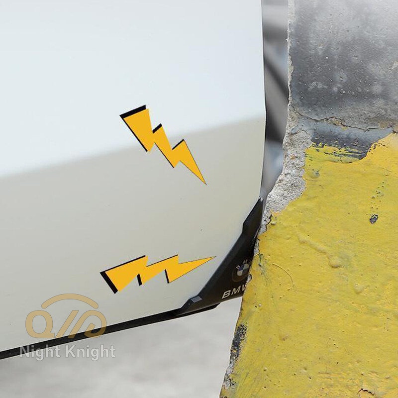 Bộ 2 Miếng Dán Góc Cửa Xe Hơi Chống Va Chạm Chống Trầy Trang Trí Nội Thất W203 W210 W211 W124