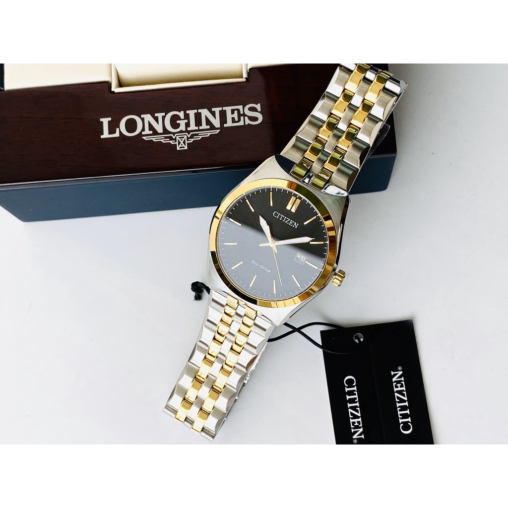 Đồng Hồ Nam CITIZEN Eco-drive  BM7334-58E Chính Hãng Tặng Dây Da Cao Cấp