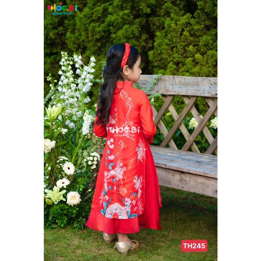 Áo Dài Tết Cho Bé Gái Cách Tân