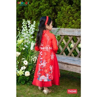 Áo Dài Tết Cho Bé Gái Cách Tân