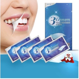 Miếng Dán Làm Trắng Răng 5D  WHITE Tiện Lợi