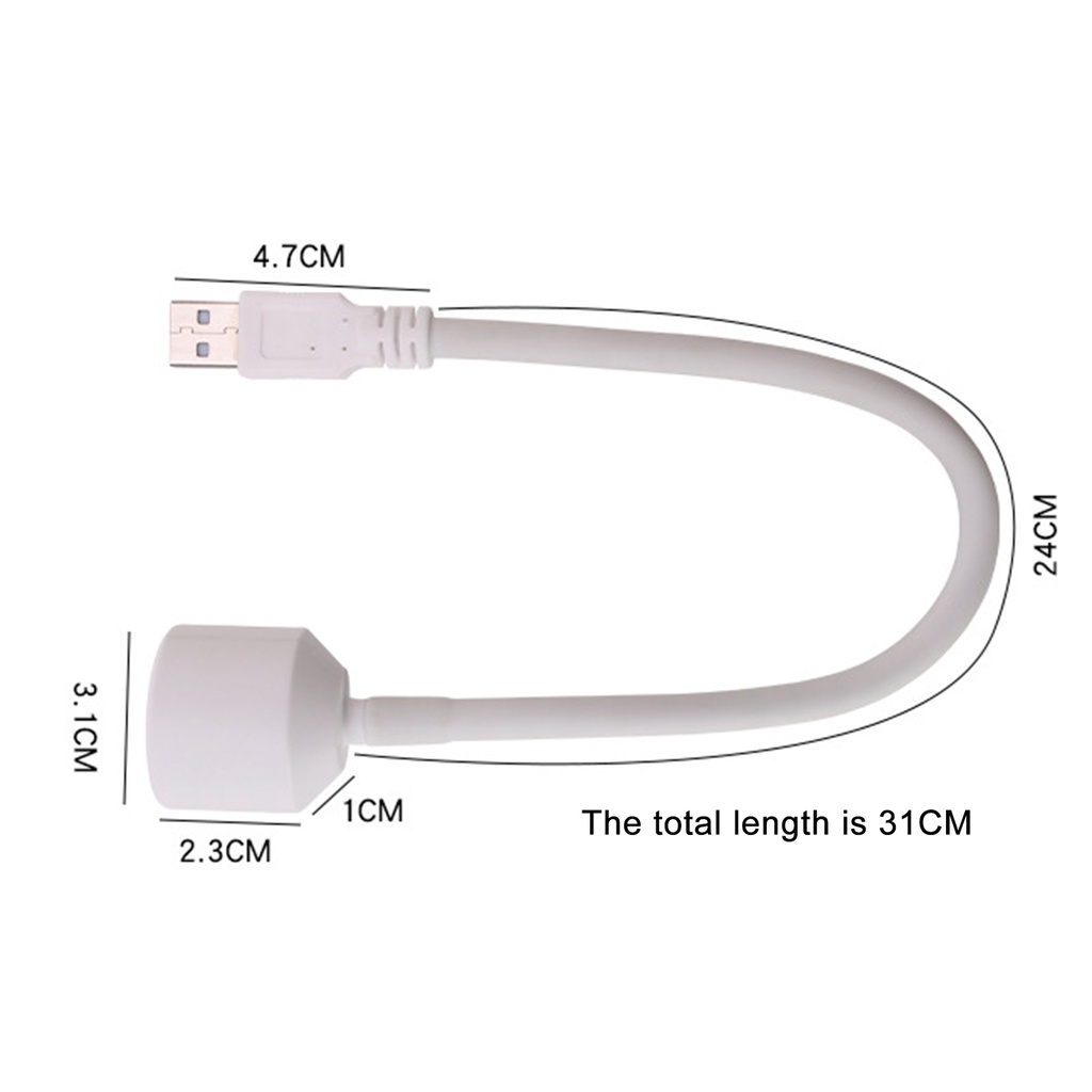 [beautymart] Đèn LED Hong Khô Sơn Móng Tay Bằng ABS Phích Cắm USB