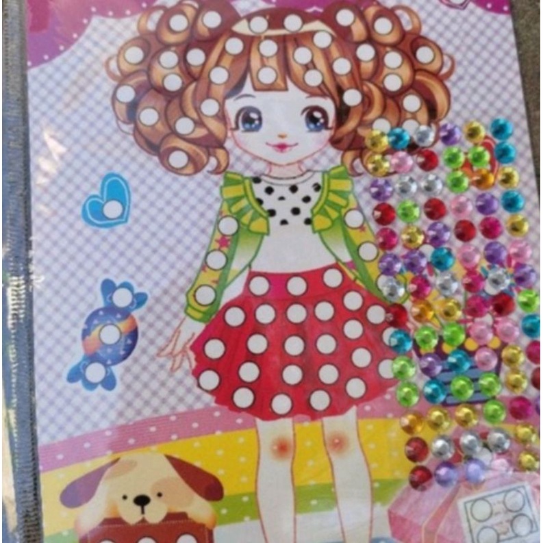 🌷🌻🌿TRANH CHO BÉ ĐÍNH ĐÁ🎄💖🌄