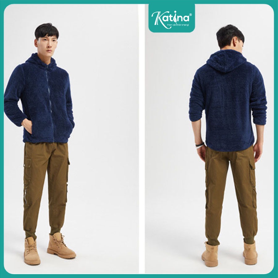 Áo khoác lông cừu có MŨ cho Nam - Siêu nhẹ mà lại cực ấm - Áp Voucher để nhận ưu đãi nha các anh!