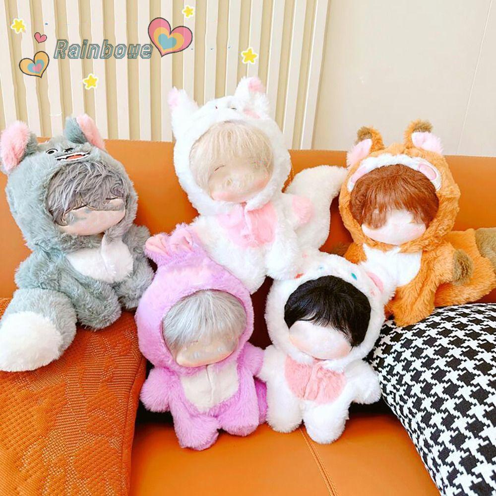 Áo Liền Quần Màu Cầu Vồng Cho Búp Bê 20cm