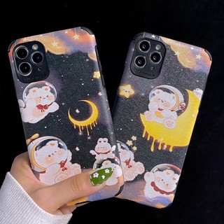 Ốp Lưng Da IMD Bear Astro