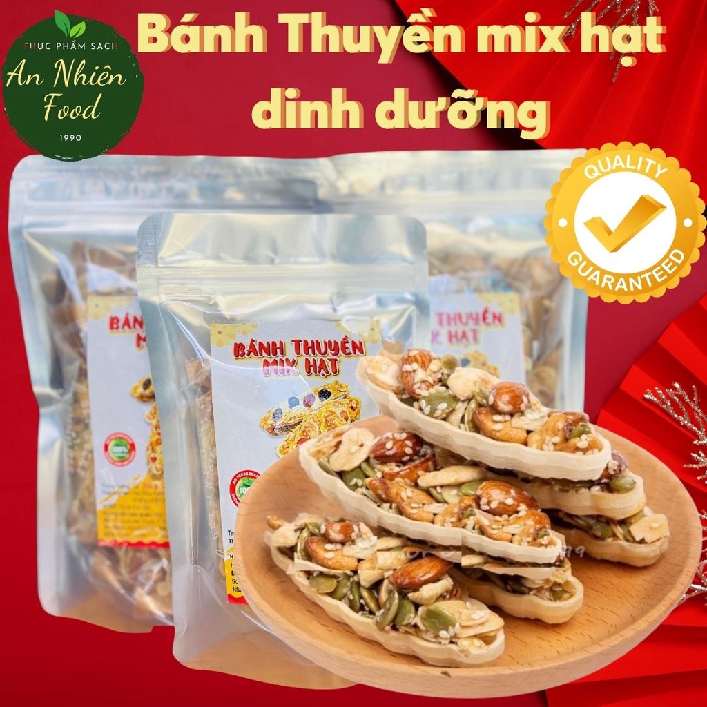 BÁNH THUYỀN MIX HẠT DINH DƯỠNG An Nhiên Food
