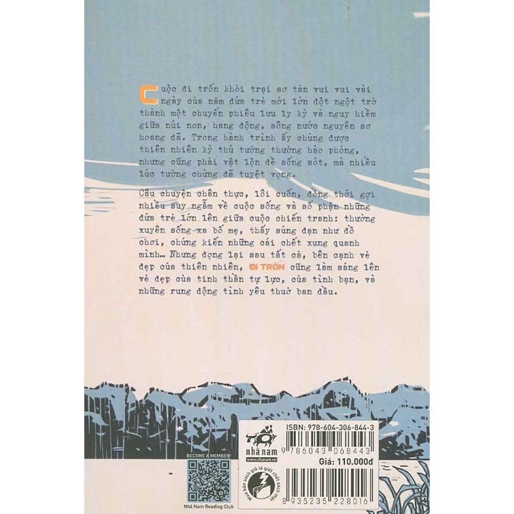 Sách Nhã Nam - Đi Trốn (Bìa Mềm)