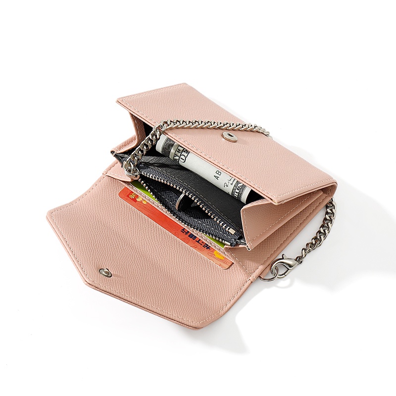 Ví gập da sần Taomimic - Hàng loại 1 - VI39 12,5x9x3 cm