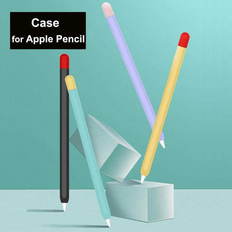 Dành Cho Apple Pencil 2 Ốp Lưng Bút Chì Máy Tính Bảng Cảm Ứng Bút Stylus Vỏ Bảo Vệ Túi Silicon Mềm C