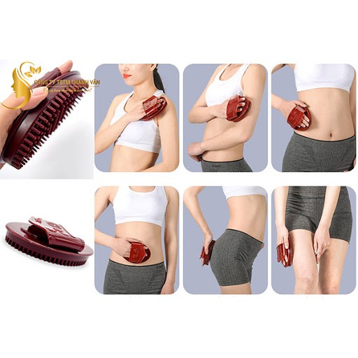 Bàn Chà Massage body Đả Thông Kinh Lạc – Găng tay bi từ con lăn mát xa cơ thể